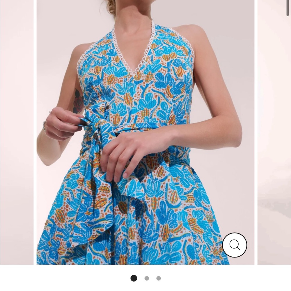 Poupette St. Barth Halter Dress